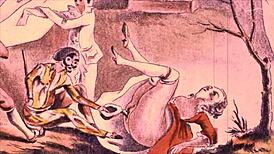 vintage erotic drawings bring steamy fantasies to life in vivid detail