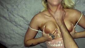 submissive college slut rough fucked in bedroom