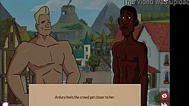 So, in Queens Brothel part 9, this busty orc just dominates with snu snu action.