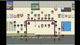 magical girl with big tits fingering in game