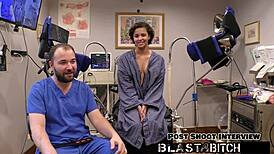 Patient Rebel Wyatt’s pussy blasted with cum by doctor in POV hentai action