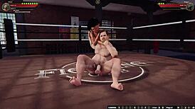 I crave Ethan vs Meigui II naked fighter 3D action