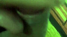 Big hard cock in bathroom for sucking