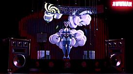 la vida de ballora in 3d hentai 😍