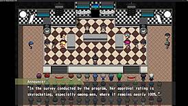 magical girl with big tits fingering in game