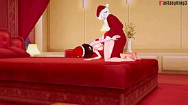 Elastigirl Fucks Wrong Santa in Full Movie! Wild Fantasy on SheerFantasyKing3 😜