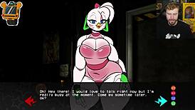 Playing Unfinished FNAF Game in Garage