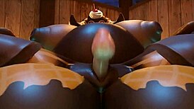 big 3d overwatch orisa compilation brings wild animated action to life.