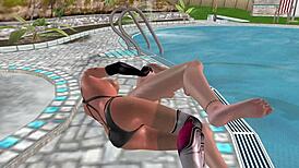 Watch Cute Lesbian Girls Fuck in Spoon Position in 3D Animation!