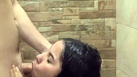 I saw the young colombian girl fucking her best friend in the bathroom.