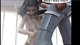 Curious about Mia in adult 3D porn comics, part 1?