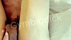 gay asian muscle twink rides boyfriend's monster cock anal