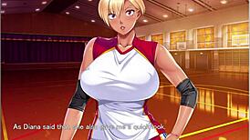 yo, check this hentai foursome going down in the locker room