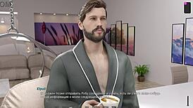 cartoon master gets wild 3d blowjob action