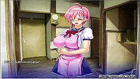 apartment of love ep 9 - watching through a peeping hole