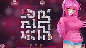 in waifu secret 4, explore dating and hardcore scenes with anime waifus