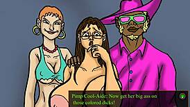 Big Butt Professor Bound and Fucked by Pimp