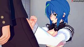 Xenovia And Issei In High School DxD Ntr Madness 3