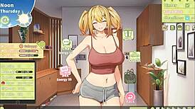 Caught summer clover half naked with a huge boner?