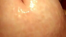 close-up pov shows a guy jerking off intensely