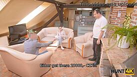 Hunt4k: Guy Lets Stranger Nail Wife to Get Home