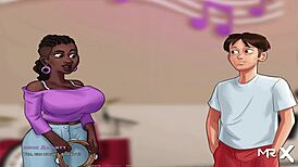 SummertimeSaga flirts with a flute. I'll show my mouth skills in E1 10!