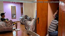 i hooked up with my neighbor’s boyfriend, got him hot, and took that ass while no one saw us