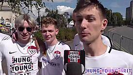 Hot Guys Teach Welsh to Scally Friend in Wild Meetup