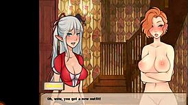 In this hentai parody, the wind disciple gets a creampie after blowjob. Not even surprised!