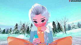 elsa getting fucked before christmas