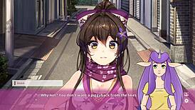 In Ninnin Days Part 2, 'show me those ninja panties?'