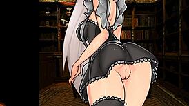 In this hentai parody, the wind disciple gets a creampie after blowjob. Not even surprised!