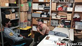 Man, those sexually suppressed gay officers are banging hard in prison