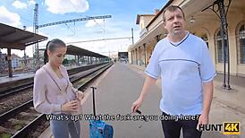 Hunt4k: Fant pusti tujca nabiti ženo za dom