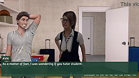 PLEASURE THIEVES 01 - BURGLAR COMES TO UNIVERSITY FOR CURVY CREAMPIE DATING GAME