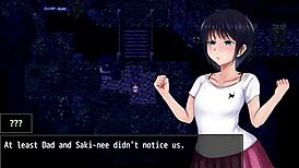 Exploring the dark cave, discovering big tits and ass.