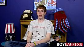 guy with red hair interviewed before solo session