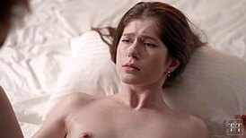 Man, close up of huge dick making her tight pussy leak insanely hard