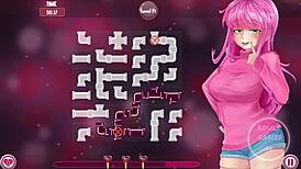 in waifu secret 4, explore dating and hardcore scenes with anime waifus