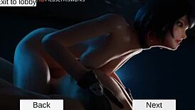 Ever seen Fortnite parody with hot 18+ game sex scenes, part 01?