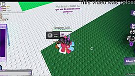 fun cumbat in roblox condo 1 with monster anime cartoon
