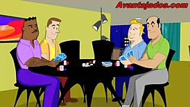 European gay animated card game