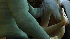 Frieren Elf Gets Intensely Fucked in Standing Position in This Hentai Parody