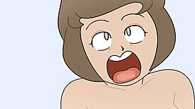 chore day 2 with animated step mom sex 😍