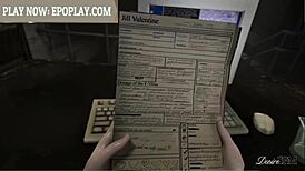 persistent evil intermezzo where horny monster fucks pussy with blowjob