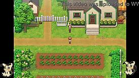 Wow, In This Hentai Game, She's Giving Blowjobs In The Bath!