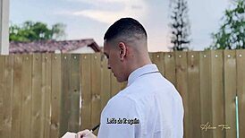 Religious Man Faces Lustful Temptation in a Wild Hentai House