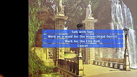 In this hentai parody, the wind disciple gets a creampie after blowjob. Not even surprised!