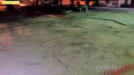 Guy Can't Pay Motel, Bangs Two Girls in Public Square