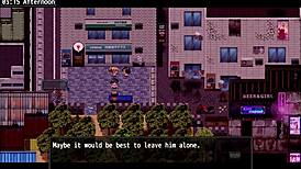 Exploring the dark cave, discovering big tits and ass.